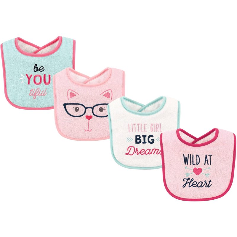 Luvable Friends 4 Baby Bibs - View 2