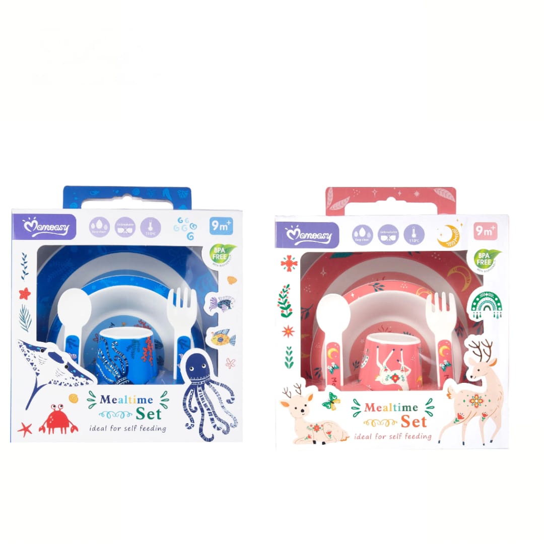 Momeasy Mealtime Set-Pink - View 2