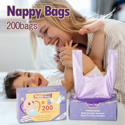Nappy Bag 200pcs 6.3*9.8inch - View 2
