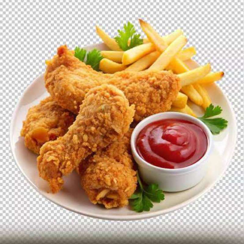 Chicken and Chips (Standard) - View 3