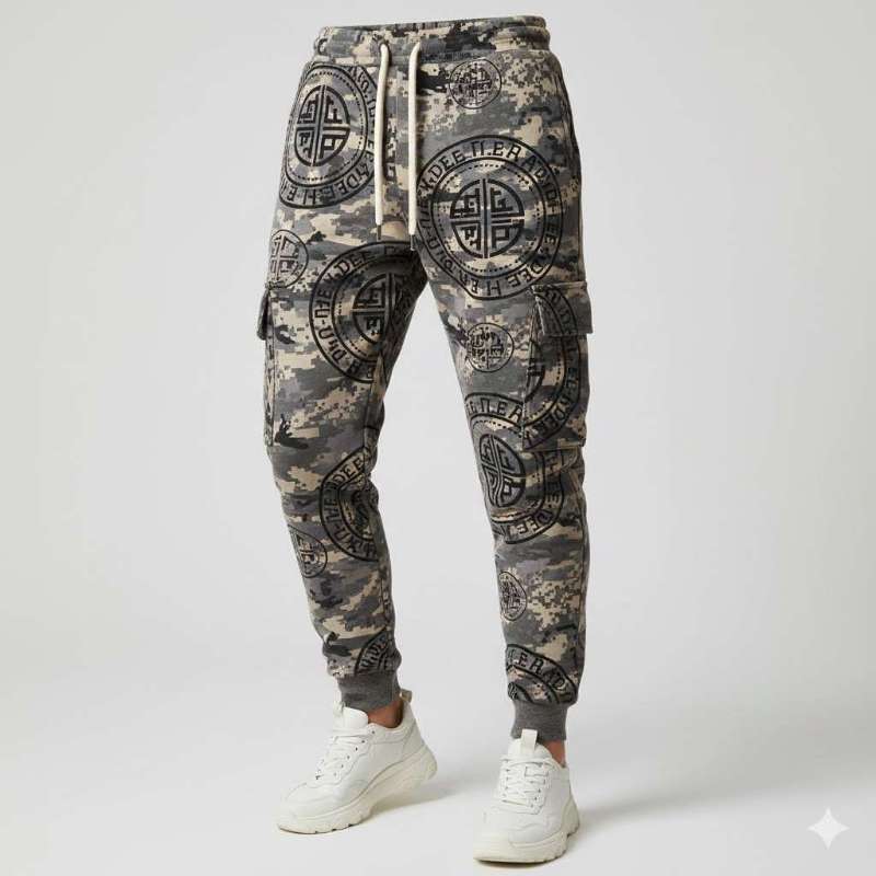 The Urban Camo Monogram Jogger - View 2