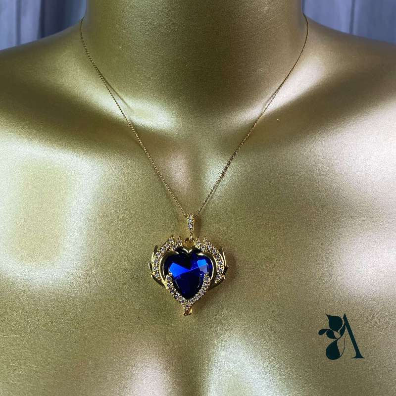 The Royal Heart Necklace - View 2