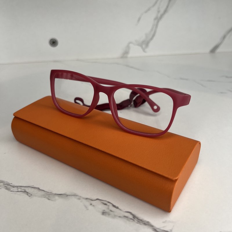 WINE SILICONE FLEXIBLE (1303 C3) UNISEX KIDS FRAME - View 2