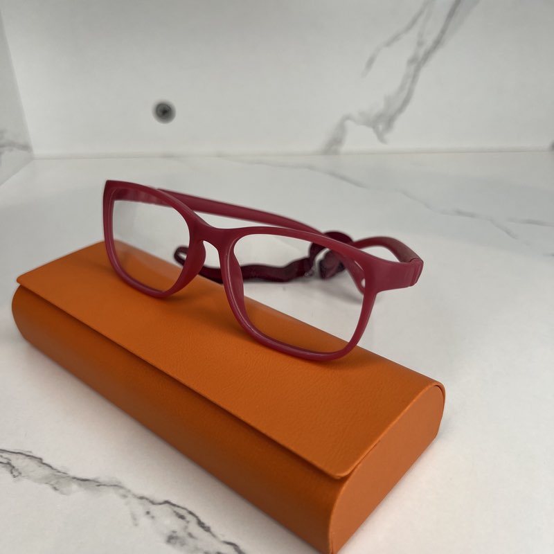 WINE SILICONE FLEXIBLE (1303 C3) UNISEX KIDS FRAME - View 3