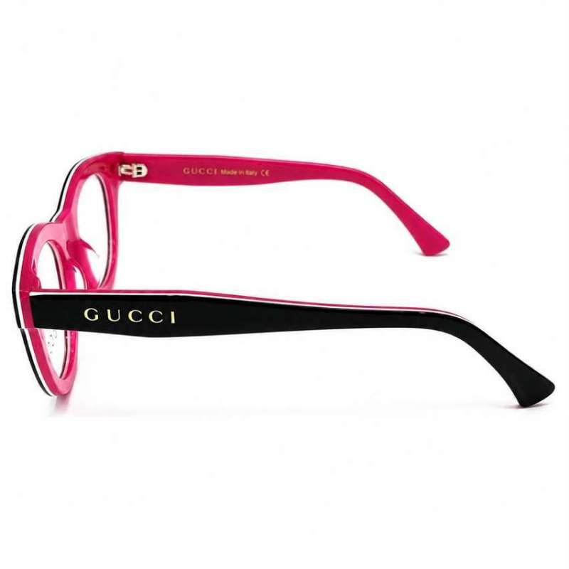 GUCCI BLACK PINK ( QM5526 C3) WOMEN FRAME - View 3