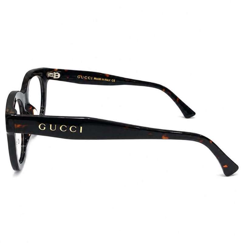GUCCI BROWN TORTOISE (QM5526 C2) WOMEN FRAME - View 3