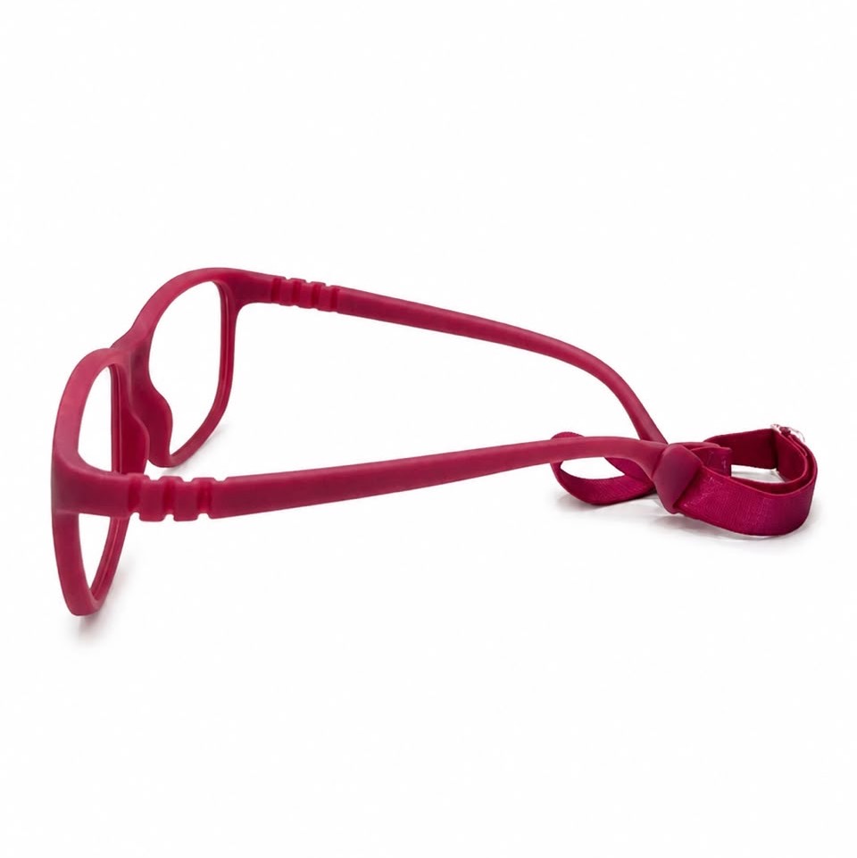WINE SILICONE FLEXIBLE (3105 C3) UNISEX KIDS FRAME - View 3