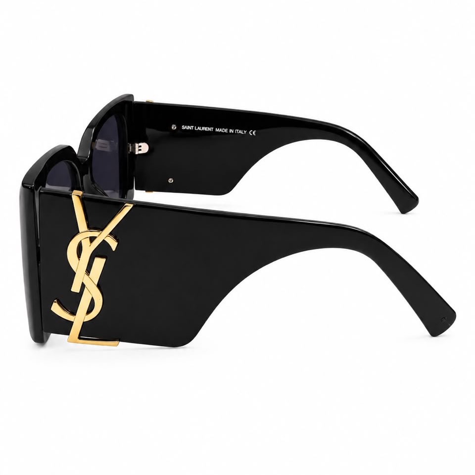 SAINT LAURENT BLACK (6001) WOMEN SUNGLASSES - View 3