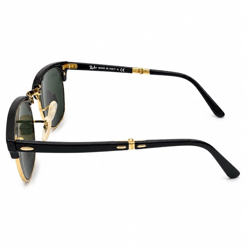 RAYBAN FOLDABLE BLACK (RB2176 901 3N) MEN SUNGLASSES - View 4