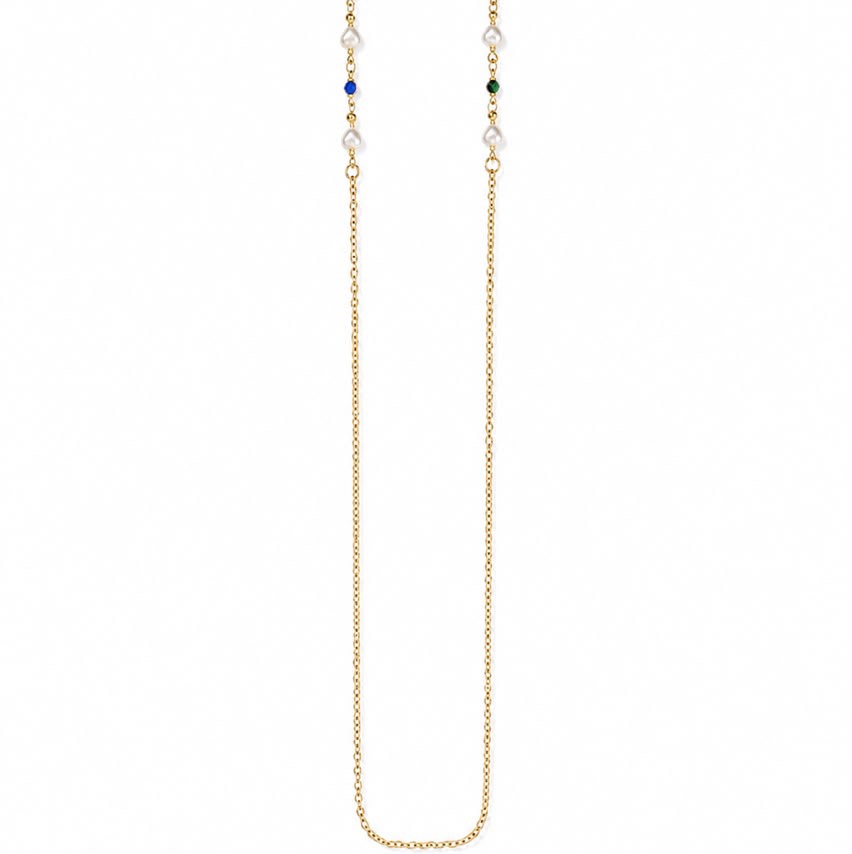 HEART SHAPED PEARL & MUTI- COLORED EYEWEAR RETAINERS (METAL) - View 3