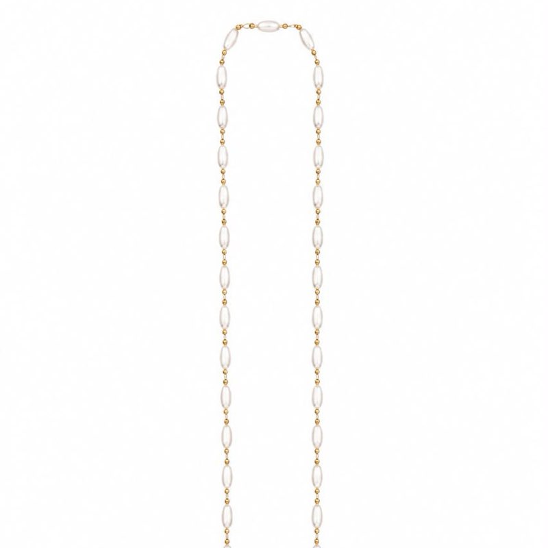 FULL PEARLS EYEWEAR RETAINER (METAL) - View 3