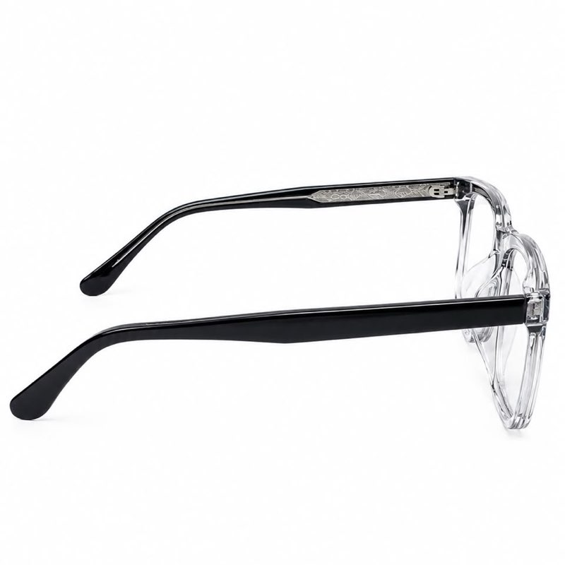 BLACK CLEAR (TR99013 COL5) UNISEX FRAME - View 3