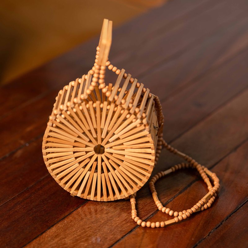 Aba Nhyira Bamboo Bag - View 2