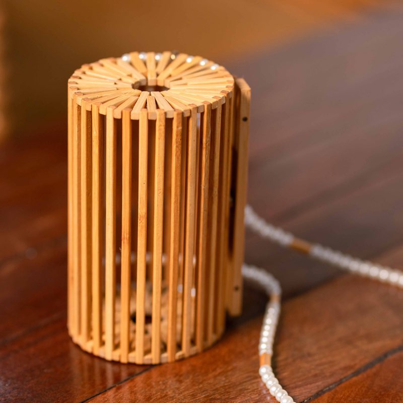Aba Nyansa Bamboo Pearl Bag - View 2
