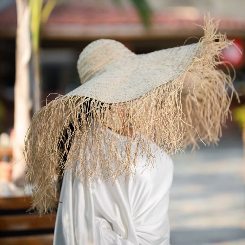 Royal Beach Raffia Hat