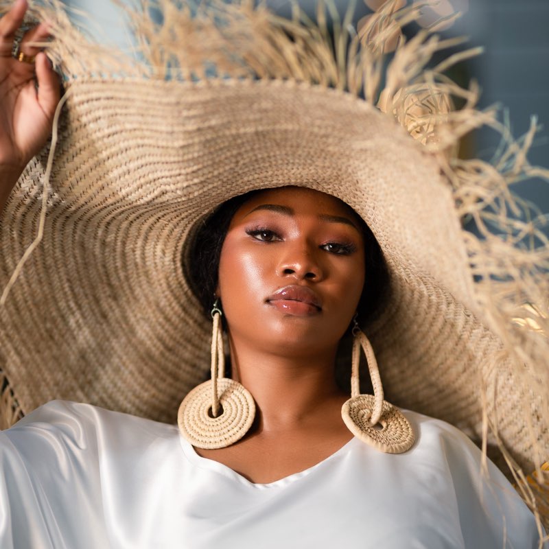 Royal Beach Raffia Hat - View 2