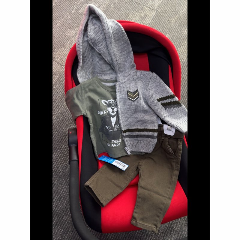 KNITWEAR CARDIGAN 3 PİECES SET 3-30m - View 2