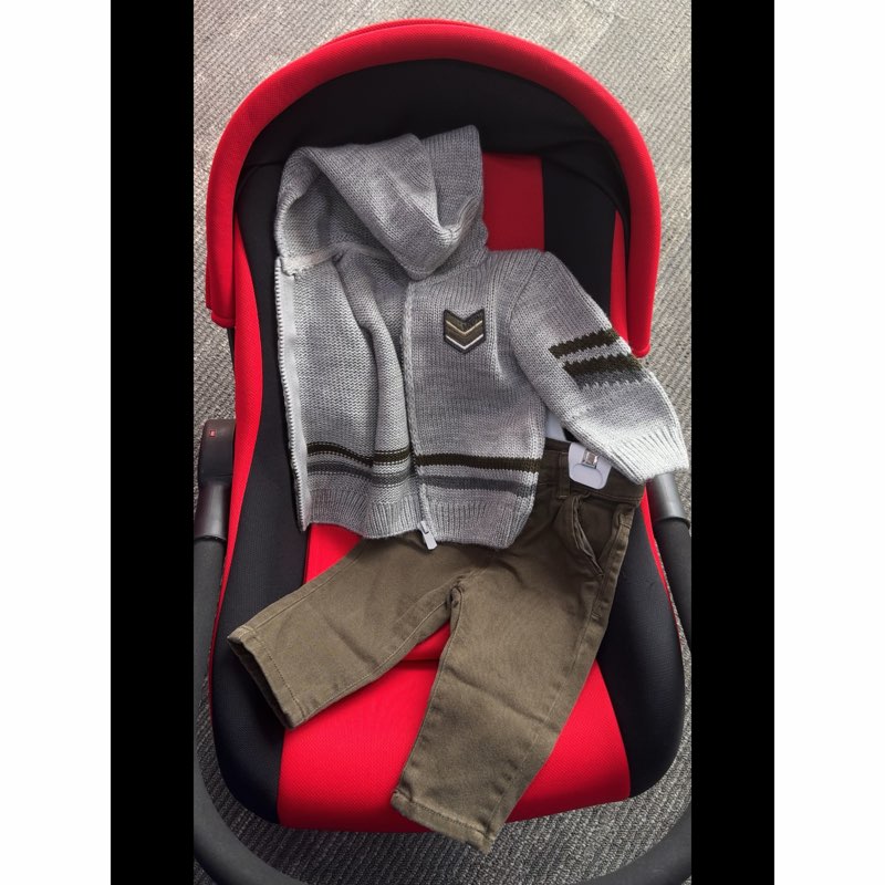 KNITWEAR CARDIGAN 3 PİECES SET 3-30m - View 3