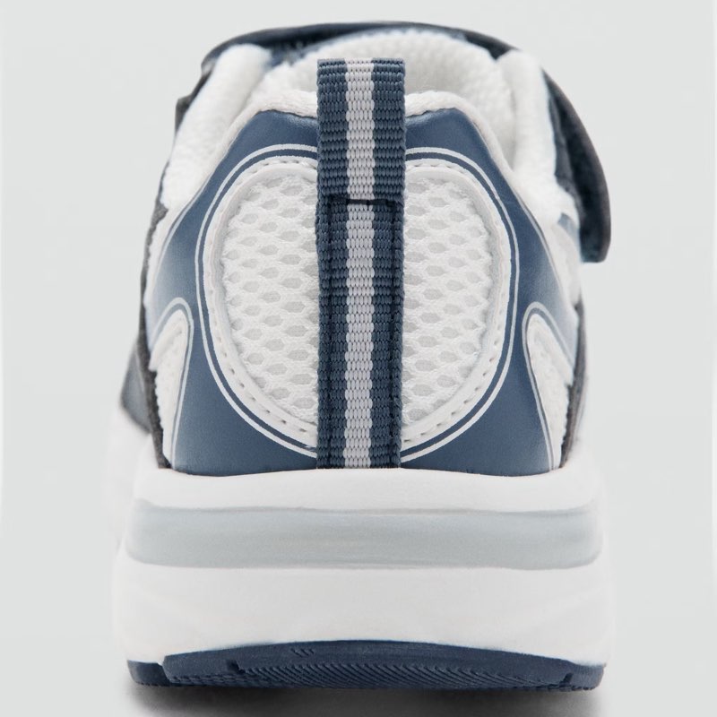 Two-tone velcro trainers | MANGO EU 23,24 - View 3
