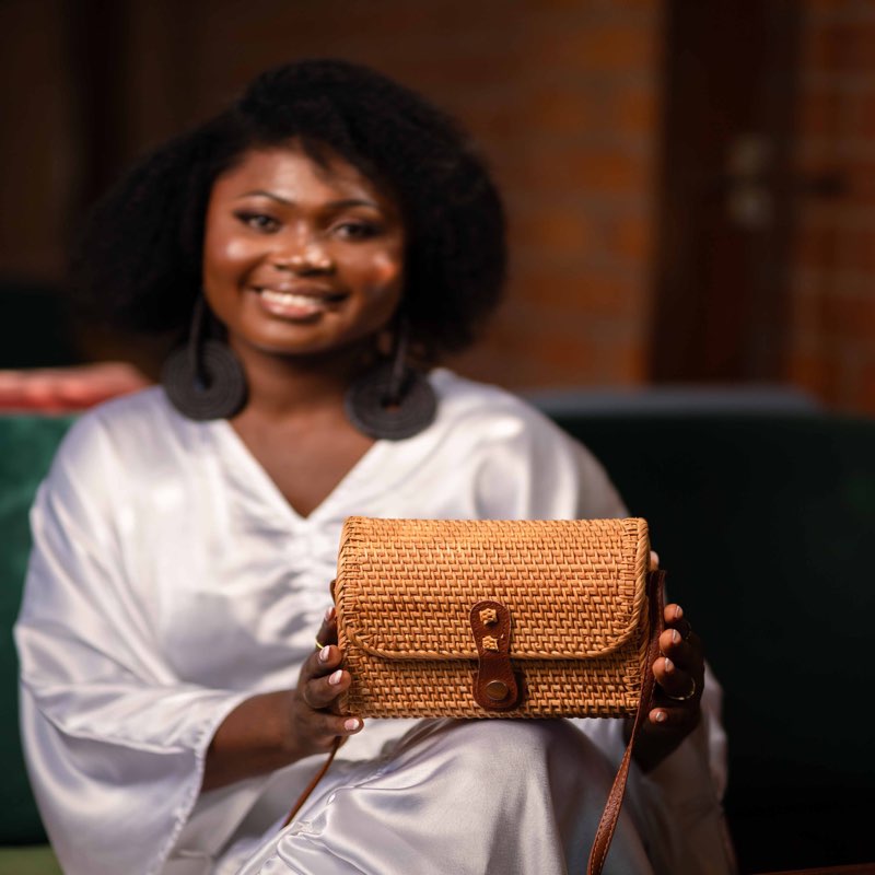 Afiba Handwoven Crossbody Bag