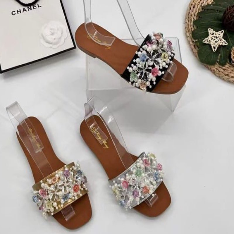 Bead slippers