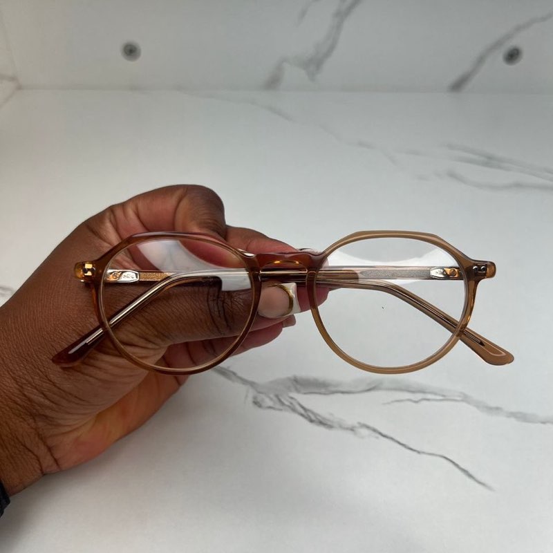 CHAMPAGNE ROUND UNISEX KIDS FRAME