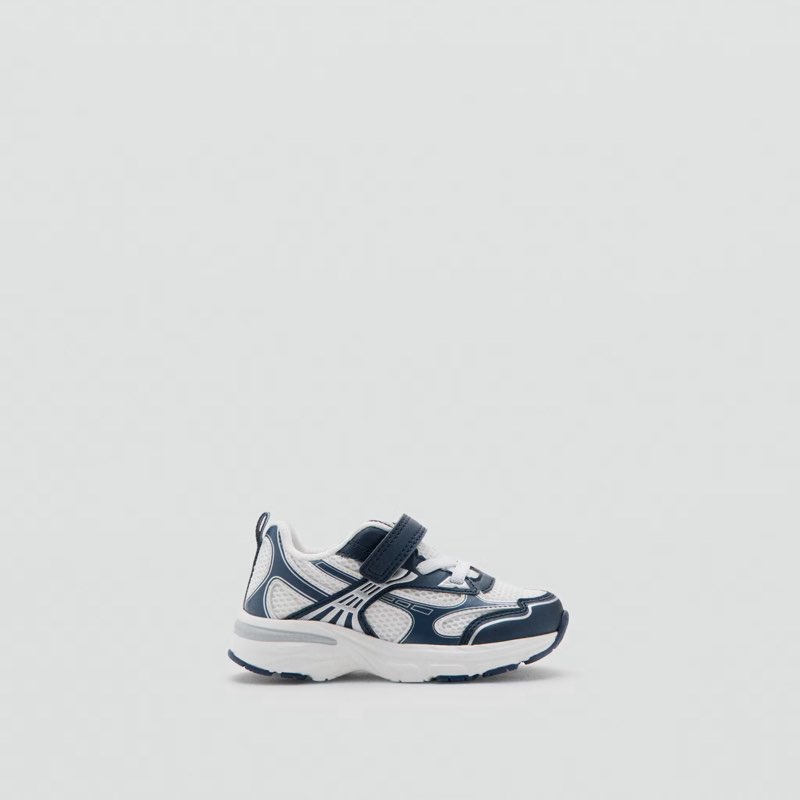 Two-tone velcro trainers | MANGO EU 23,24