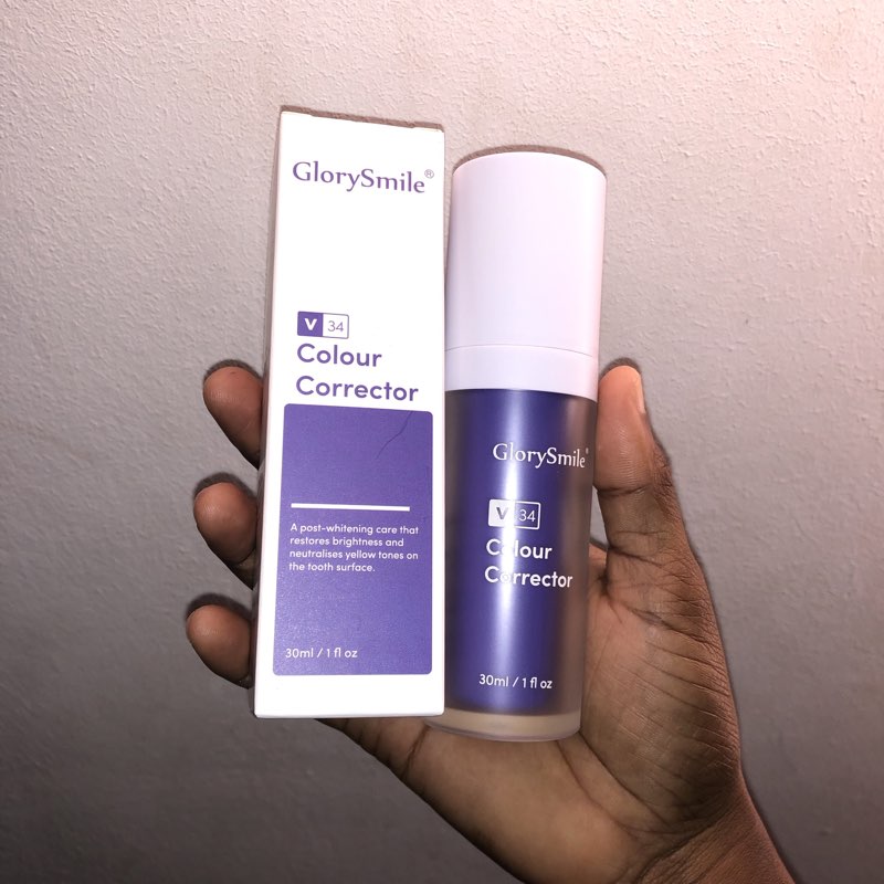 Instant teeth whitening