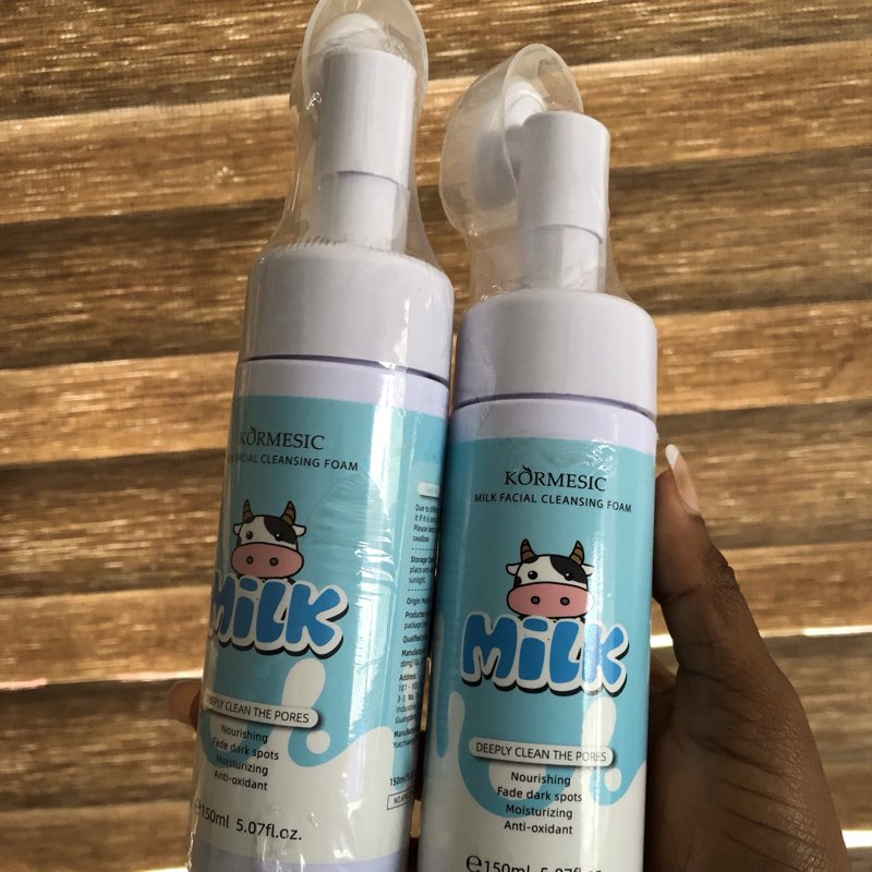 Milk face wash