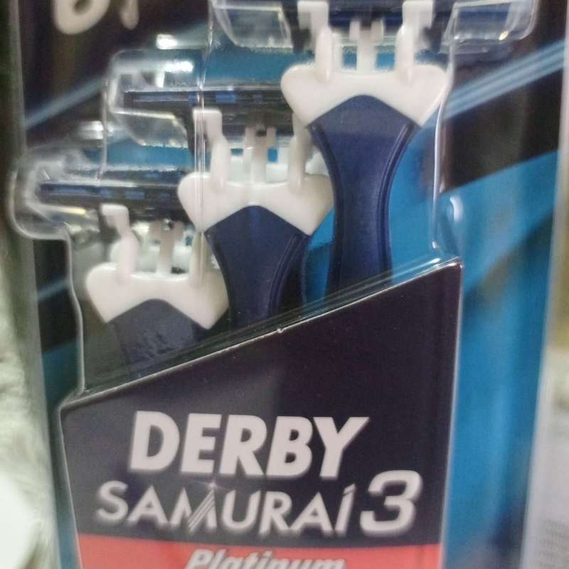 Derby Shaving Stick Samurai3 Platinum Blister