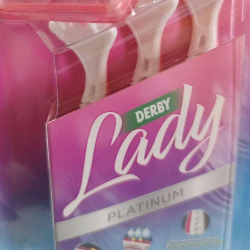 Derby Shaving Stick Lady Platinum Blister