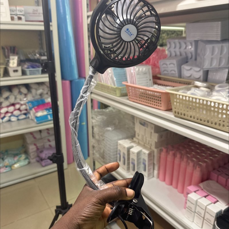 Small clip fan