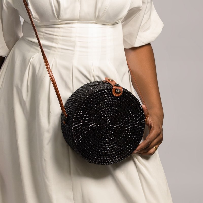 Amina Black- Beauty Bag