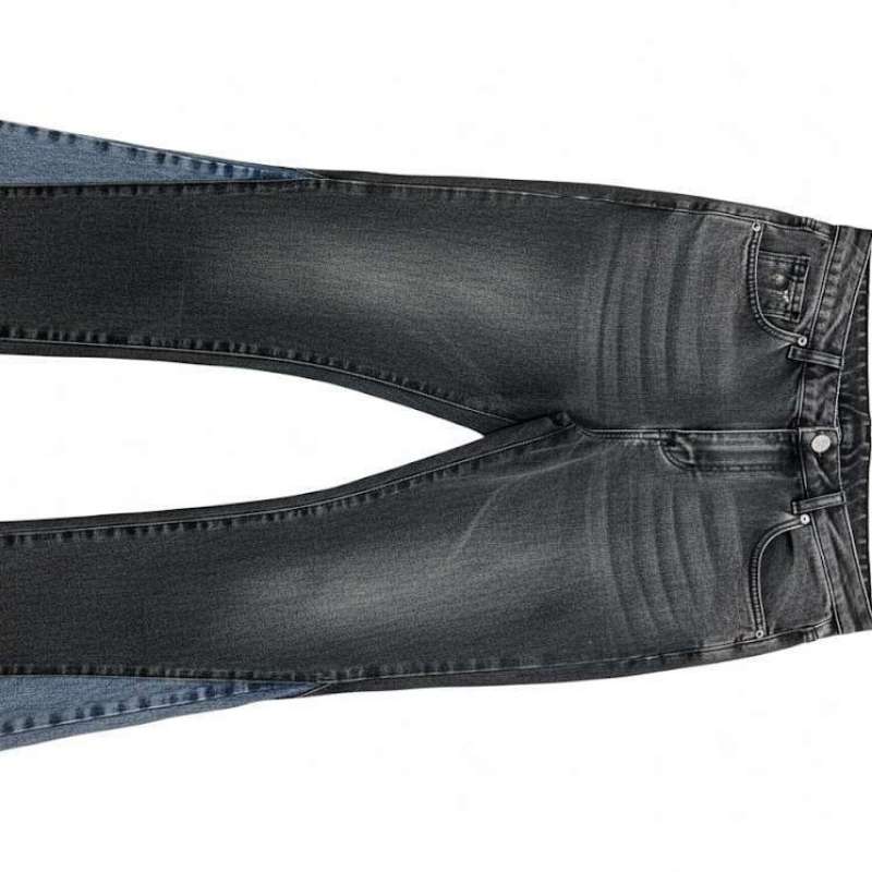 The Midnight Fade Acid-Wash Denim Jeans
