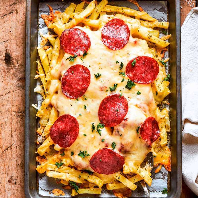 Pizza fries