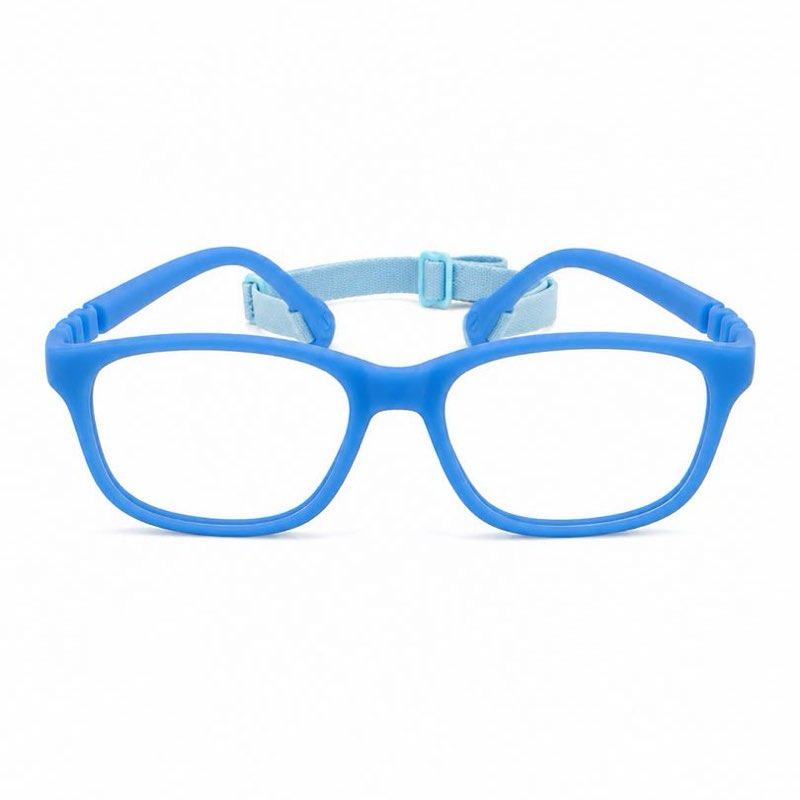 BLUE SILICONE FLEXIBLE (3110 C9) UNISEX KIDS FRAME