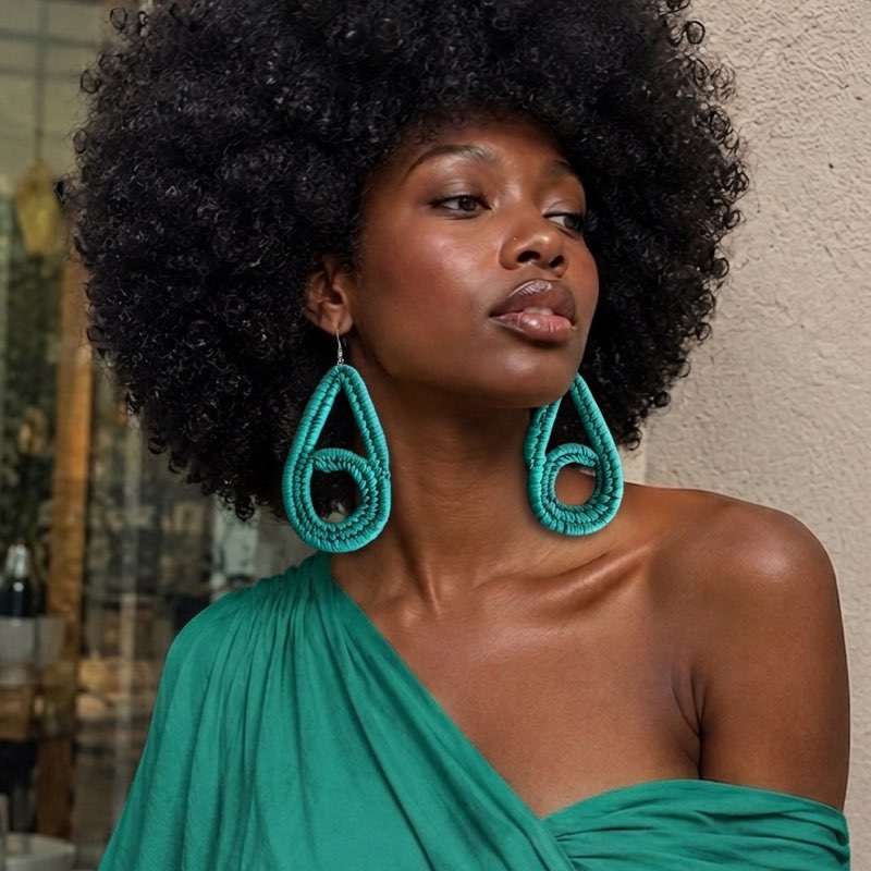 Shika Raffia Earring