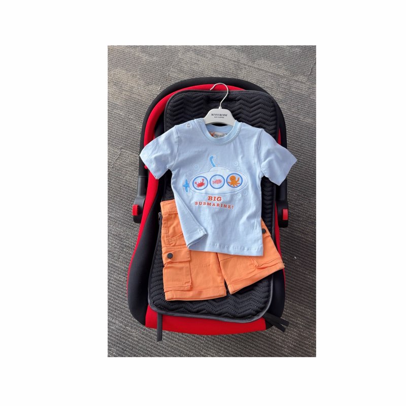 Sunny 2PCS BOY SET  2604 6-36M