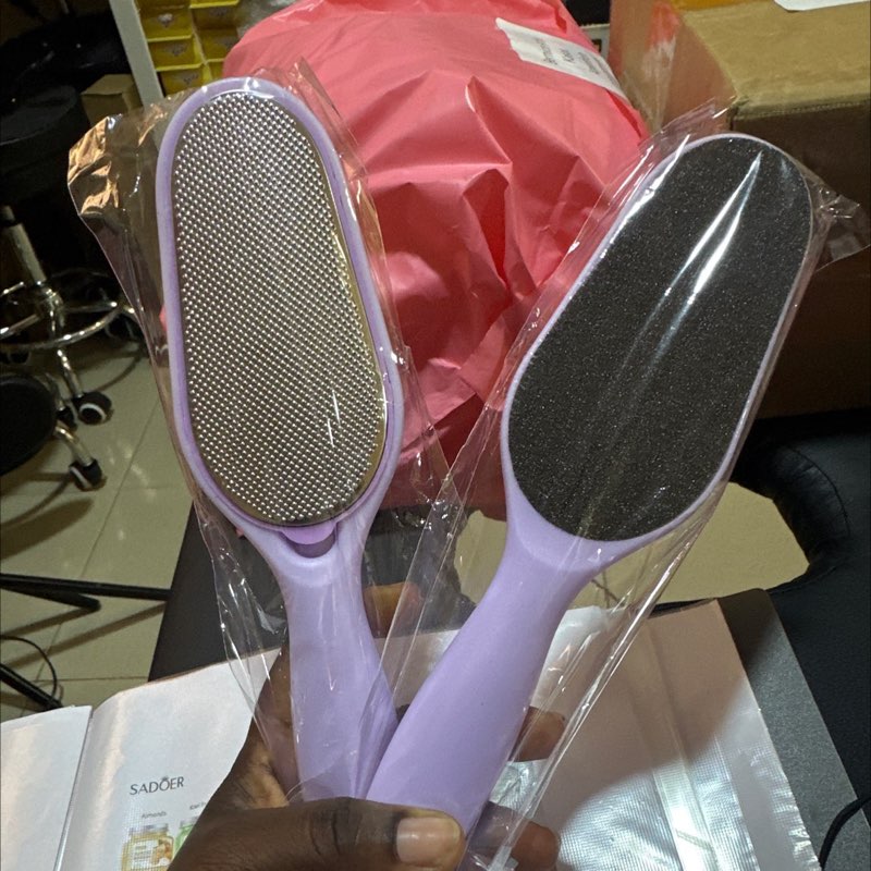Double sided foot file