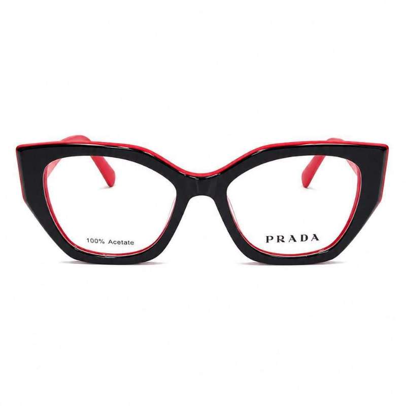 PRADA BLACK RED (QM8816 C2) WOMEN FRAME