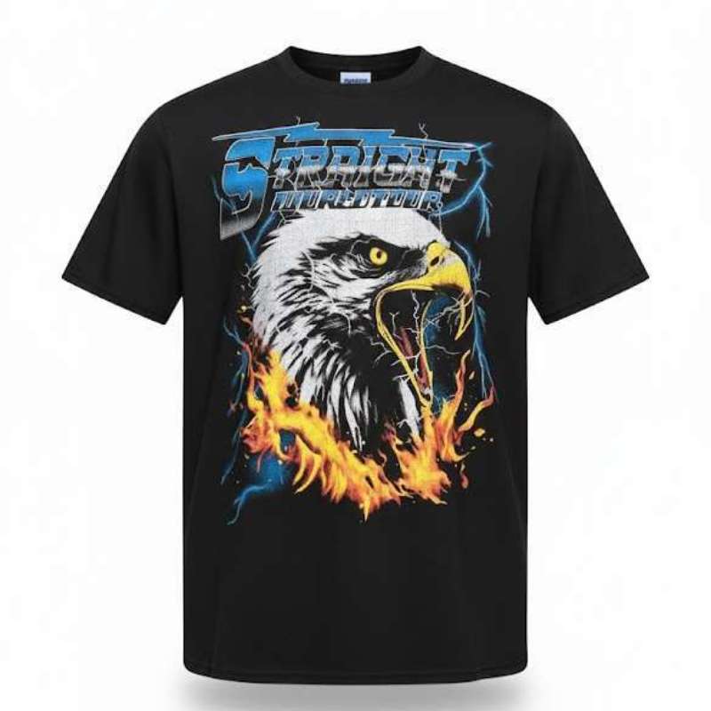 The Straight World Tour Eagle Tee