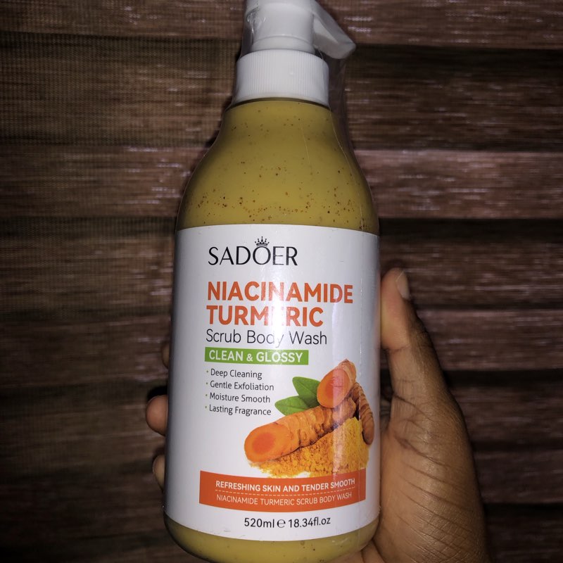Turmeric body wash