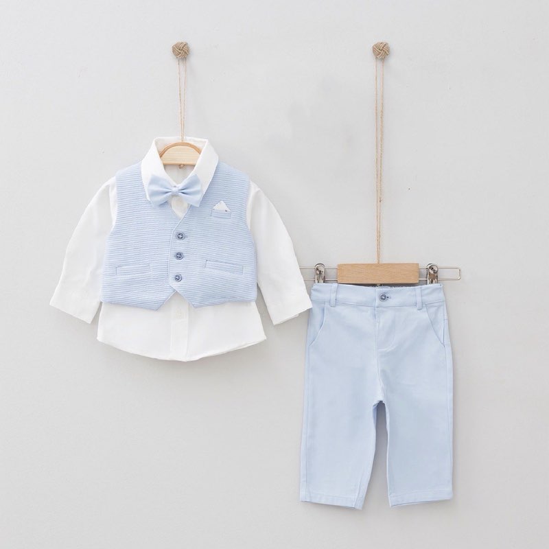 Erkek Christening Set 6-18m