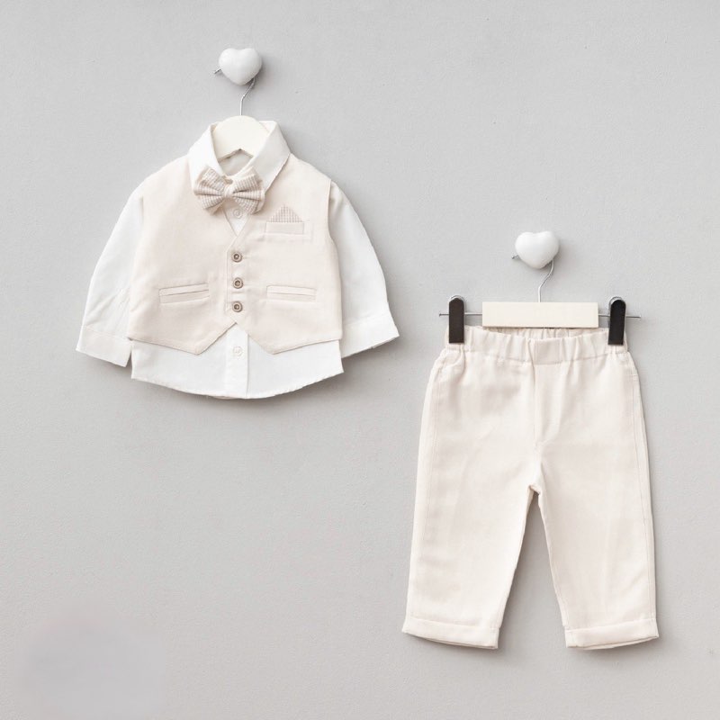 Erkek Christening Set 0/3m- 3/6m