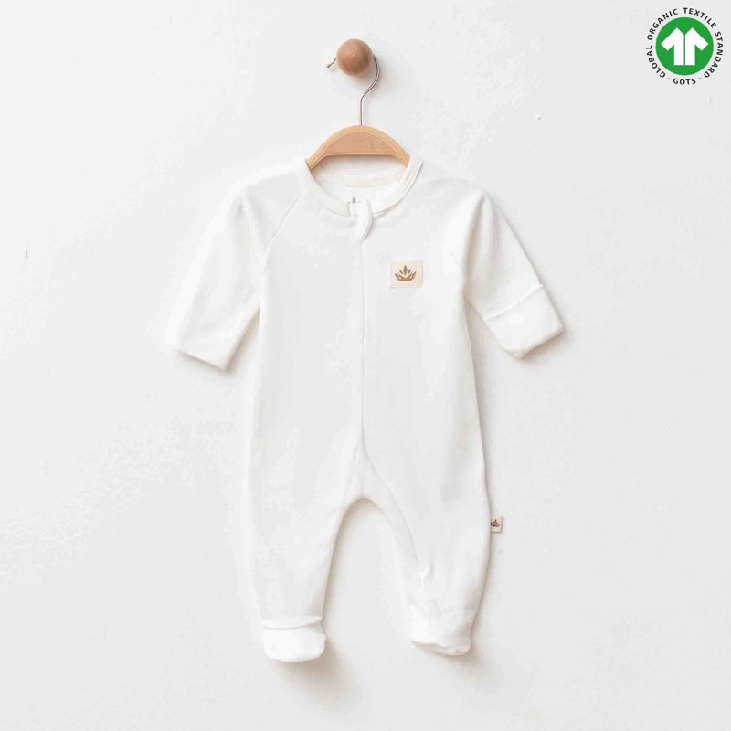 OVERALL ESL |white Newborn-3m